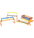 SET DE 6 MINI HAIES DE SPORT REGLABLES - BUITEN SPEEL - GA139 - JEU PLEIN AIR