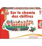 SUR LE CHEMIN DES CHIFFRES - EDUCA - 14785 - JEU EDUCATIF