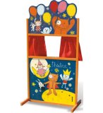 THEATRE REVERSIBLE EN BOIS 100DRINE - VILAC - 1211 - THEATRE DE MARIONNETTES