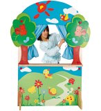 THEATRE TABLEAU 2 EN 1 EN BOIS - MARIONNETTE