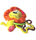 TOY COMPANY - DOUDOU DE DENTITION LION - JOUET D'EVEIL