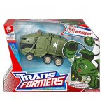 TRANSFORMERS ANIMATED VOYAGER BULKHEAD - HASBRO - FIGURINE - ROBOT TRANSFORMABLE
