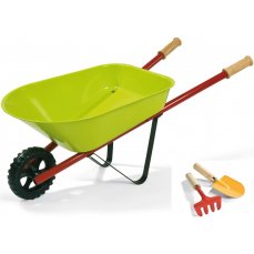 BROUETTE EN METAL POUR ENFANT - JANOD - JOUET DE JARDINAGE - JEU PLEIN AIR