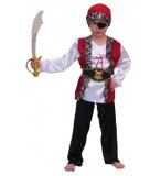 DEGUISEMENT PIRATE SKULL 8 ANS
