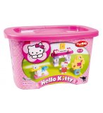 BARIL DE 73 BRIQUES HELLO KITTY - JEU DE CONSTRUCTION - BIG