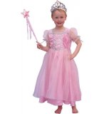 DEGUISEMENT PRINCESSE ROSE STEFFY 8 ANS FILLE