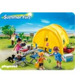 PLAYMOBIL SUMMER FUN 5435 FAMILLE ET TENTE DE CAMPING