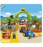 PLAYMOBIL 1.2.3 6754 COFFRET GRAND ZOO