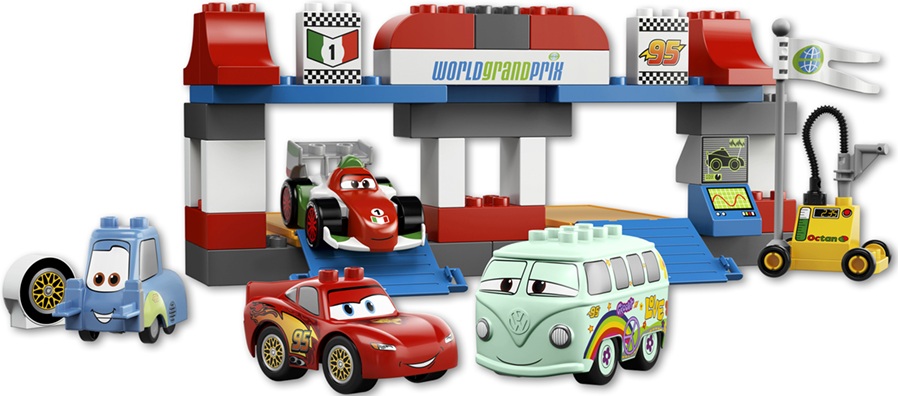 Légo : 5829 Le Pit Stop+ Lego, planchettes & autres + Lego perenoel