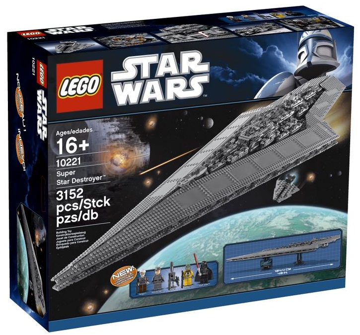 super star destroyer lego size