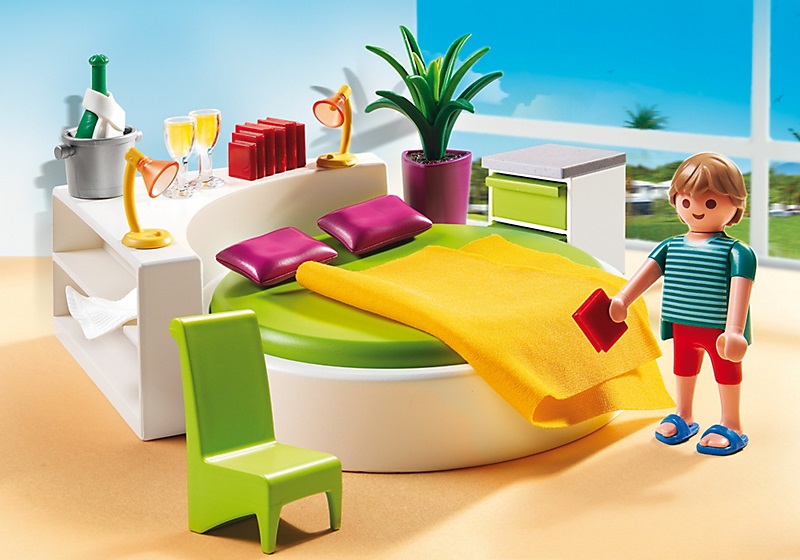 Jouet PLAYMOBIL 5583 Chambre des parents avec lit rond