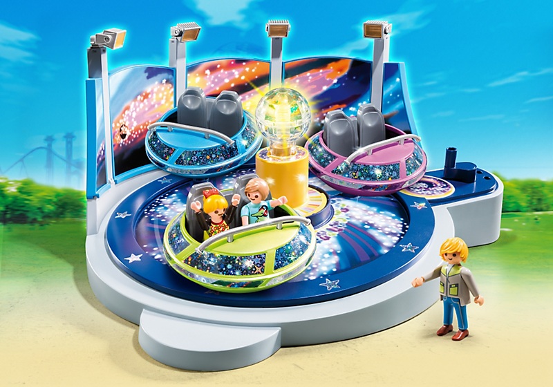 Playmobil Summer Fun Attraction avec effets lumineux Manège 5554