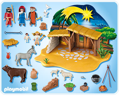 creche de noel playmobil