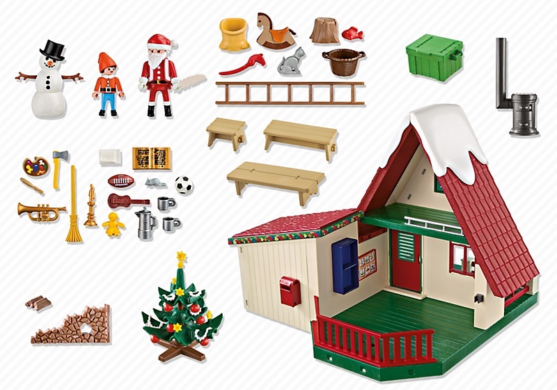 Playmobil 5976 La Maison du Père Noël au meilleur prix