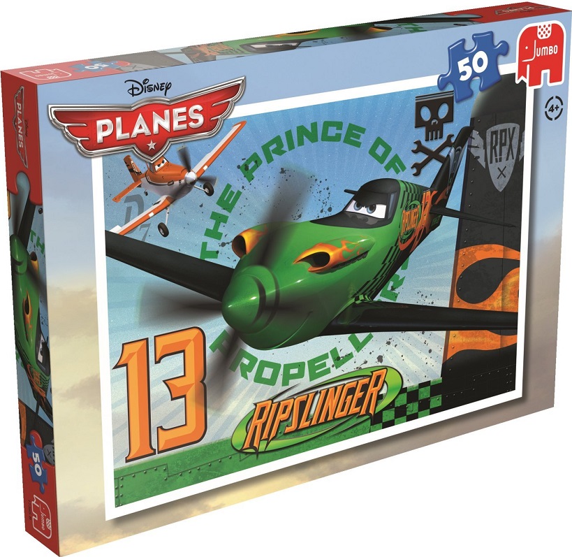 jumbo 17365b puzzle enfant avions planes ripslinger 50 pièces disney