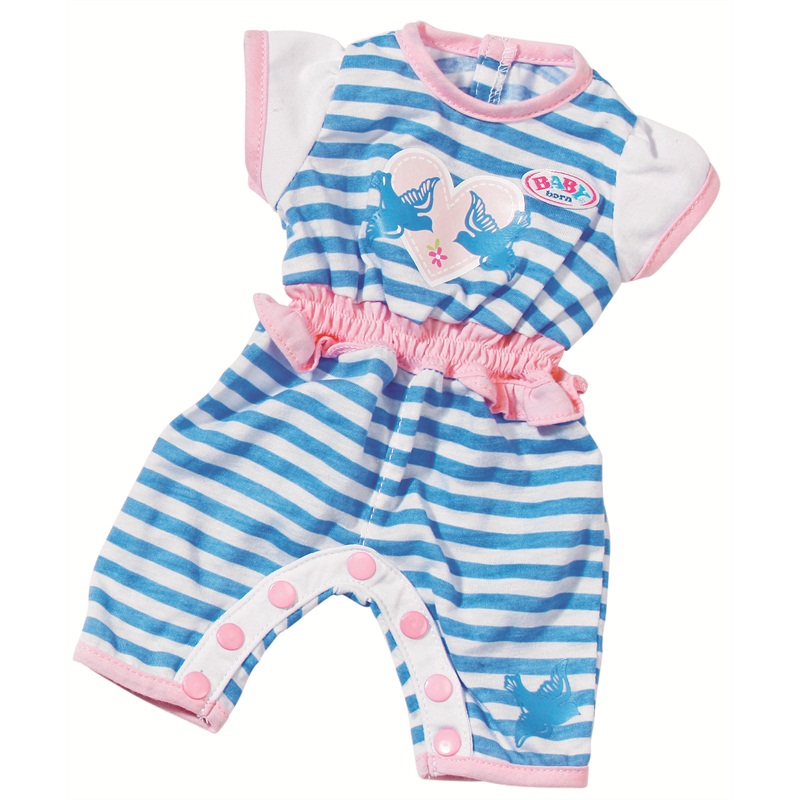 Pyjama Phosphorescent BABY Born Pour Poupée 43cm - Brillant Dans Le Noir - Zapf Creation - Cadeau Mignon