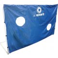 BUT DE FOOTBALL 240 x 90 x 150 CM - CIBLE DE TIR - CAGE DE FOOT - JEU PLEIN AIR