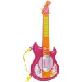 GUITARE ROCK ELECTRONIQUE ROSE - BONTEMPI - GE5871 - JOUET INSTRUMENT DE MUSIQUE