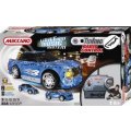 MECCANO - 868952 TUNING RC LIGHT & SOUND NEON BLUE RACER - TUNING - JEU DE CONSTRUCTION