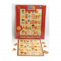 PUZZLE EN BOIS DORA 10 PIECES - RAVENSBURGER - PUZZLE A ENCASTRER - PUZZLE AVEC BOUTONS