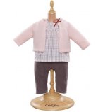 COROLLE - T0221 - HABIT 30 CM - ENSEMBLE PANTALON TENDRES COULEURS - ACCESSOIRE POUPON - MON PREMIER (248)