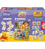 EDUCA - 14072 - JEU EDUCATIF - SUPERPACK WINNIE - DOMINO PUZZLE MEMO