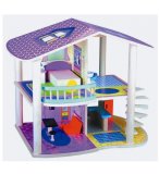 MAISON DE POUPEES EN BOIS