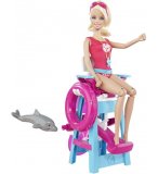 MATTEL - T9560 - BARBIE - POUPEE - BARBIE MAITRE NAGEUR SAUVETEUR