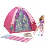 MATTEL - V4401 - BARBIE - STACIE ET TENTE