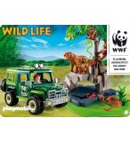 PLAYMOBIL CHASSEURS DE TRESORS 4844 VEHICULE AMPHIBIE AVEC EXPLORATEURS