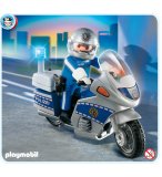 PLAYMOBIL POLICE 4261 MOTARD DE POLICE