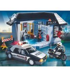 PLAYMOBIL POLICE 5013 COMMISSARIAT ET VEHICULE DE POLICE