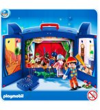 PLAYMOBIL VIE EN VILLE 4239 THE�TRE TRANSPORTABLE