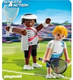 PLAYMOBIL ATHLETES 5196 2 JOUEURS DE TENNIS