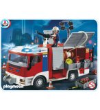 PLAYMOBIL POMPIERS 4821 FOURGON D'INTERVENTION DE POMPIERS
