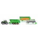 TRACTEUR DEUTZ FAHR AVEC KIT DE REMORQUES JOSKIN
