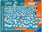 PUZZLE IMPOSSIBLE LES SCHTROUMPFS : LE CHALLENGE 1000 PIECES - COLLECTION DESSIN ANIME - RAVENSBURGER - 17291