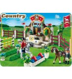 PLAYMOBIL COUNTRY 5224 PISTE D'OBSTACLES HIPPIQUES