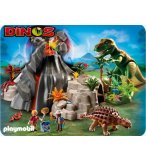 PLAYMOBIL DINOS DINOSAURES 5230 TYRANNOSAURE ET SAICHANIA