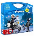PLAYMOBIL POLICE 5891 VALISETTE POLICIER ET VOLEUR