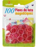 100 PIONS MAGNETIQUES ROSE - LOTOQUINE - ACCESSOIRE LOTO