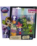 2 PETSHOP A CUSTOMISER PANDA PENNY LING + VINNIE TERRIO LE LEZARD - QUE LE SPECTACLE COMMENCE - HASBRO - A8534