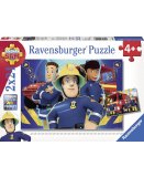 2 PUZZLES SAM LE POMPIER : T'AIDE DANS LE BESOIN 24 PIECES - RAVENSBURGER - 090426