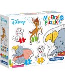 4 PUZZLES PROGRESSIFS DISNEY - BAMBI - 101 DALMATIENS - DUMBO 3 - 6 - 9 -12 PIECES - CLEMENTONI - 20806