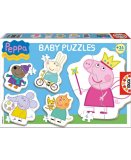 5 PUZZLES PROGRESSIFS PEPPA PIG ET SES AMIS 3 - 5 PIECES - EDUCA - 15622