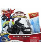 AGENT VENOM AVEC SON QUAD D'ATTAQUE - SPIDERMAN WEB SLINGERS - HASBRO - B1466