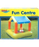 AIRE DE JEUX GONFLABLE FUN CENTRE 3 EN 1 + 75 BALLES  - PISCINE A BALLES ENFANT