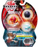 BAKUGAN BATTLE PLANET - PACK DE DEMARRAGE PYRUS GORTHION : 3 BOULES - SPIN MASTER 20108789