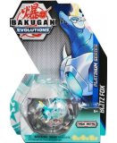 BAKUGAN EVOLUTIONS : BLITZ FOX AVEC CARTE - BOULE TRANSPARENTE - PLATINUM SERIES - SAISON 4 - SPIN MASTER 20135946