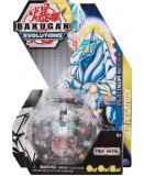 BAKUGAN EVOLUTIONS : NEO PEGATRIX AVEC CARTE - BOULE BLANCHE TRANSPARENTE - PLATINUM SERIES - SAISON 4 - SPIN MASTER 20136014